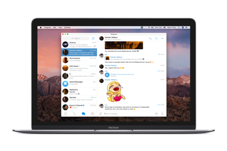 Telegram Mac 版下载